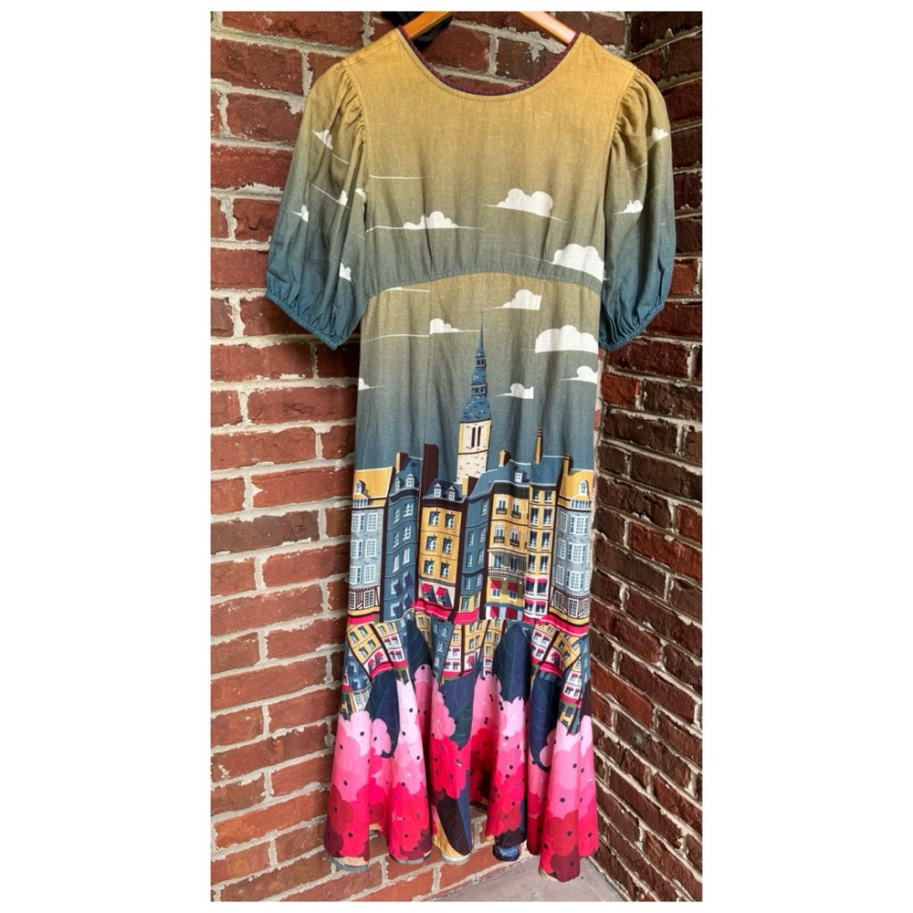 NWT Anthropologie Conditions Apply Cut Out Adjustable Back Dress  Size Small